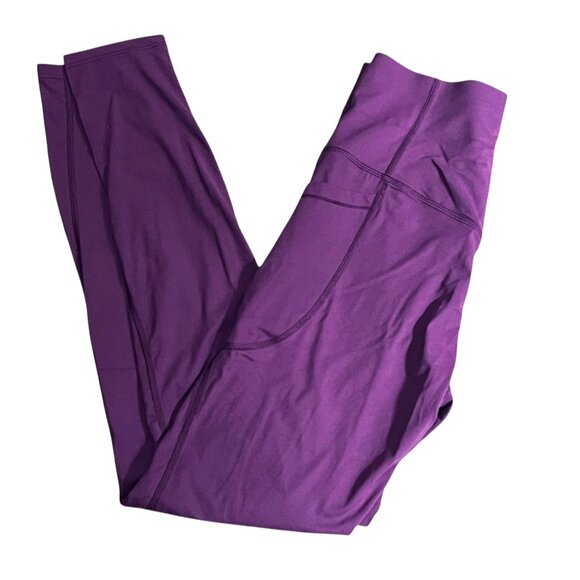 Halara So Cinched Tummy Control Shaping UltraSculpt Leggings Pockets Sz Large Fu - Picture 6 of 13